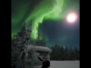 the northern lights in finland are the most beautiful today [rhymes and punches]