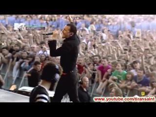 linkin park - given up (live in moscow red square) (2011)