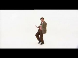 mr. bean dances to the song mr. lova lova