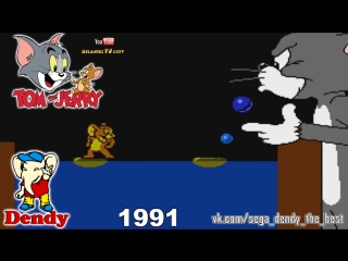 tom and jerry game on dandy 1991 complete walkthrough tom jerry nes walkthrough