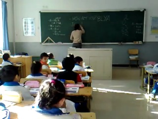 a teacher teaches chinese schoolchildren russian swear words