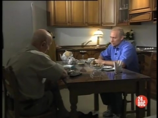 a unique interview 15 years ago, at home in the kitchen of v. putin