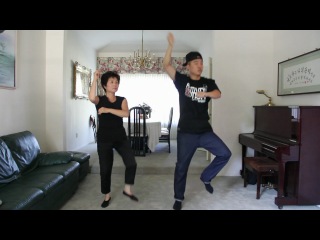 mother with son tourniquet under gangnam style