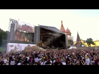 linkin park - new divide - live in moscow red square 2011