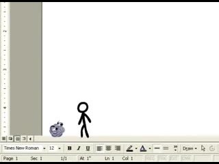 animation trick in a computer under windows xp